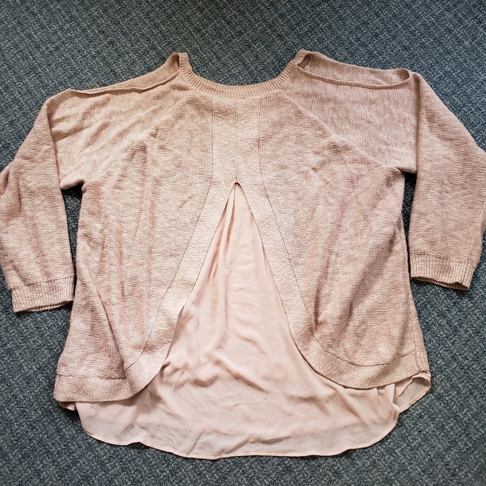 Split Back Sweater - image 3